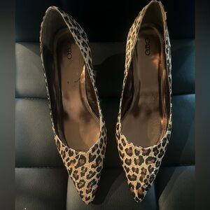 Women’s Cato Leopard Print Kitten Heels